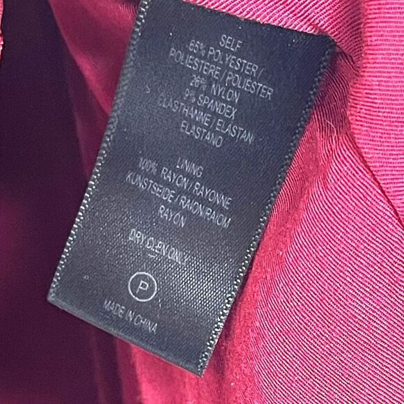 Anthropologie Sunday in Brooklyn Labyrinth Red Velvet Swing Tank Top Women’s XS - Picture 9 of 10